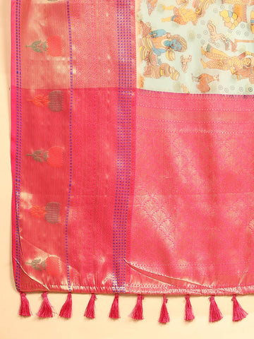 Surat Sari Woven Design Zari Art Silk Banarasi Saree