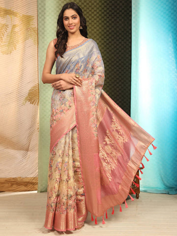 Surat Sari Woven Design Zari Banarasi Saree