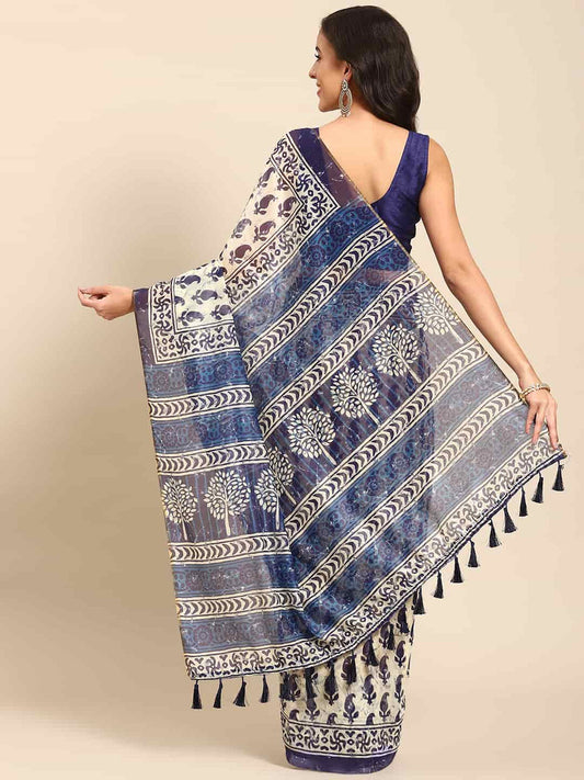 Surat Sari Dabu Bagh Saree